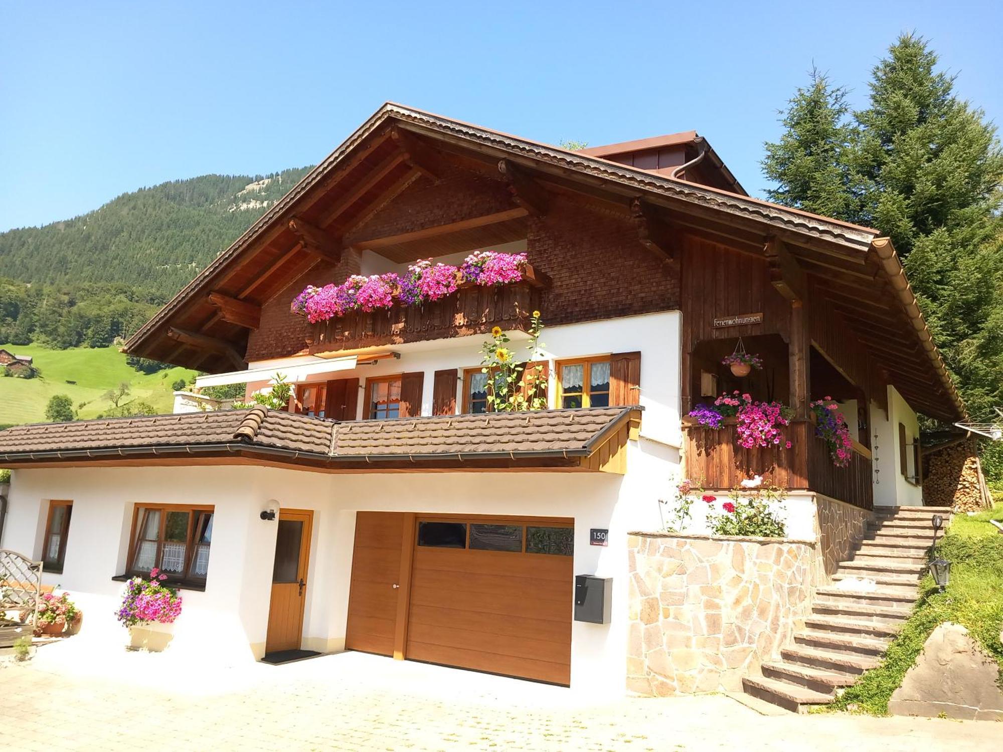 Haus Simma Apartman Au (Vorarlberg) Kültér fotó